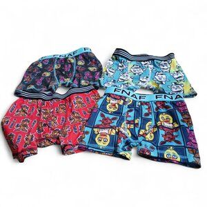 Set of 4 Boys Five Nights at Freddy’s Underwear – Size 8 – FNAF Gamer